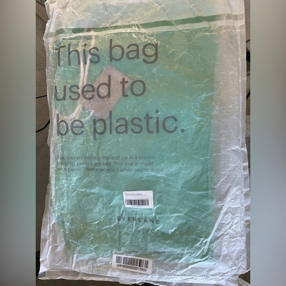 EVERLANE The Track Organic Cotton Popover Hoodie, Mint Green, NWT - Picture 9 of 9